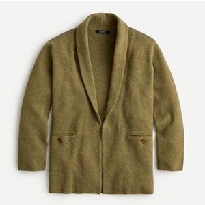 Camille sweater-blazer with shawl collar